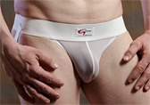 White Go Softwear Mini-Mesh Jock