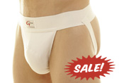 White Go Softwear Padded Jockstrap