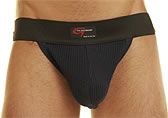 Navy-blue Go Softwear Over-Dyed Waffle Jock