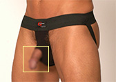 Black Go Softwear Suspensory Jock