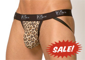 Leopard Zakk Leopard Lycra Jockstrap