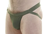 Army-green Bodyworksman Army-Green Swimmer Jockstrap