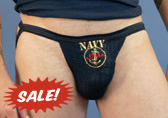 Navy-blue Bodyworksman US Navy Swimmer jock