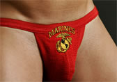 Red Bodyworksman Marine Swimmer Jockstrap
