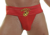 Red Bodyworksman Marine 3 Inch Jockstrap