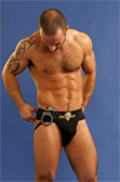 Bodyworksman Police Department 3 Inch Jockstrap Bodyworksman Police Department 3 Inch Jockstrap