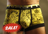 Yellow Nasty Pig Mash-Up Trunks