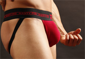 Red/Black Nasty Pig Classic Core Jockstrap