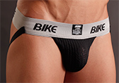 Black Bike Athletic Supporter