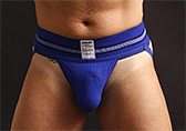 Blue Bike #10 Bike Athletic Supporter