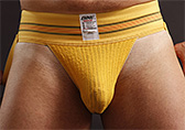 Yellow Bike #10 Bike Athletic Supporter