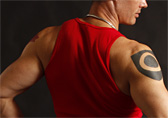 Jockstrap Central Star Ribbed Tank Top Detail 2