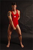 Jockstrap Central Star Ribbed Tank Top