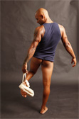 Jockstrap Central Star Ribbed Tank Top