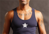 Jockstrap Central Star Ribbed Tank Top Detail 1