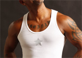 Jockstrap Central Star Ribbed Tank Top