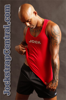 Jockstrap Central Jock Ribbed Tank Top