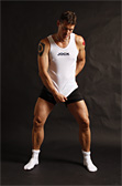 Jockstrap Central Jock Ribbed Tank Top