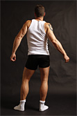 Jockstrap Central Jock Ribbed Tank Top