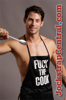 Jockstrap Central Fuck The Cook Apron Jockstrap Central Fuck The Cook Apron