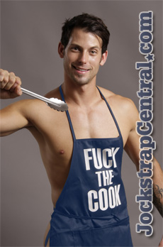 Jockstrap Central Fuck The Cook Apron Jockstrap Central Fuck The Cook Apron