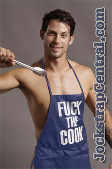 Jockstrap Central Fuck The Cook Apron Jockstrap Central Fuck The Cook Apron