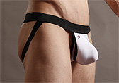 White Joe Snyder Launch Jockstrap