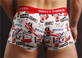 Dirty Fukker Punk Boxer Detail Photo Dirty Fukker Punk Boxer Detail 2