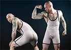 Pistol Pete Xpose Mesh Wrestling Singlet
