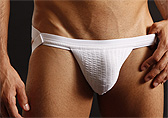 White Activeman Swimmer Jockstrap