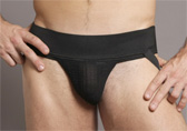 Black Activeman 3 Inch Jockstrap
