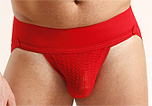 Red Activeman 3 Inch Jockstrap