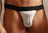 Male Power Spandex Rib Jockstrap