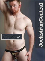 Male Power Sheer Camo Jockstrap