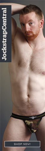 Male Power Sheer Camo Jockstrap