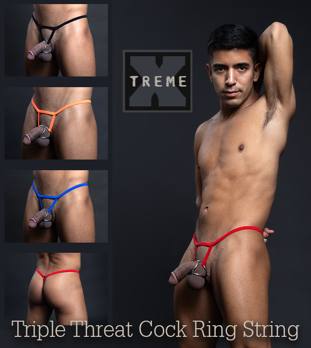 Xtreme Triple Threat Cock Ring String
