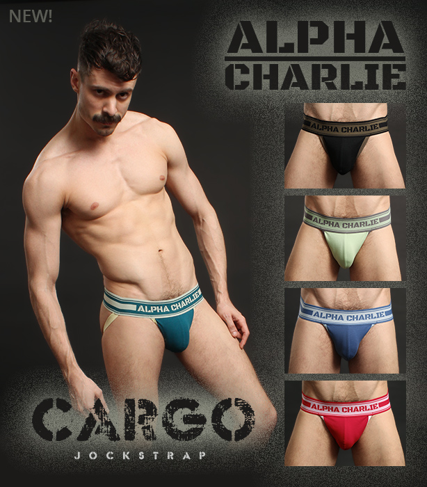 Alpha Charlie Cargo Jockstrap - New colors!