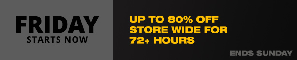 Black Friday Starts Now - up to 80% off everything store wide