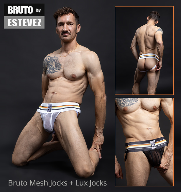 Bruto Bear Mesh and Luxe Jockstraps