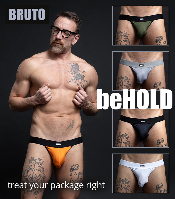 Bruto Behold Jockstraps - Treat your paackage right.
