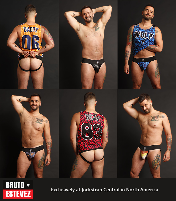 Bruto by Estevez - Jocks and Tanks for Bears, Cubs, Otters, Daddies and admirers