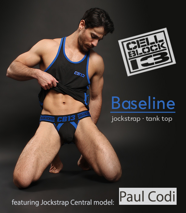 Cellblock 13 Baseline Jockstraps and Racer Back Tank Tops!