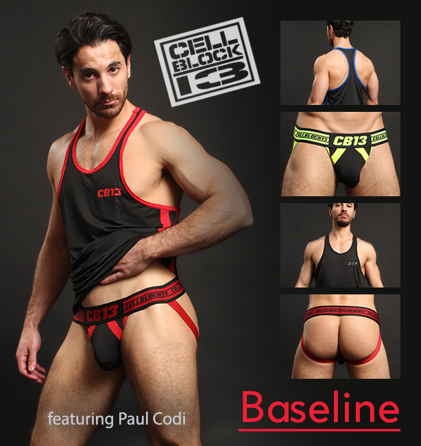 Cellblock 13 Baseline Jockstraps and Race Back Tank Tops