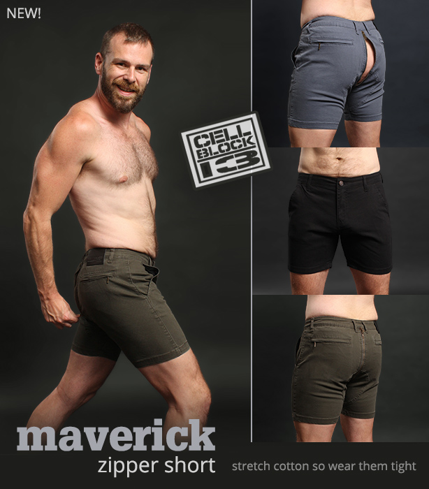 Cellblock 13 Maverick Zipper Shorts are Here!