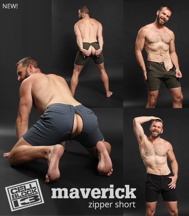 Cellblock 13 Maverick Zipper Shorts are Here!
