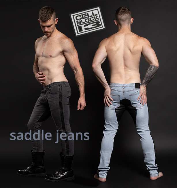 Cellblock 13 Saddle Denim Jeans