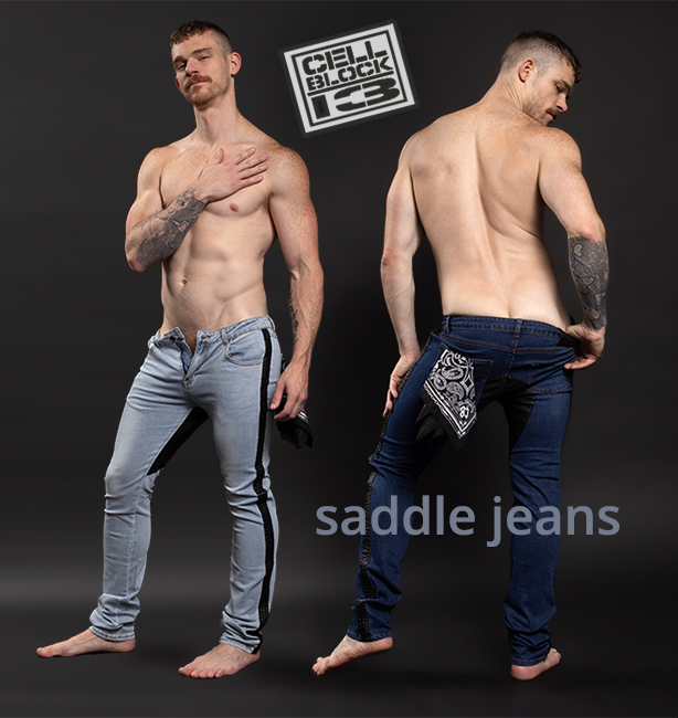 Cellblock 13 Saddle Denim Jeans
