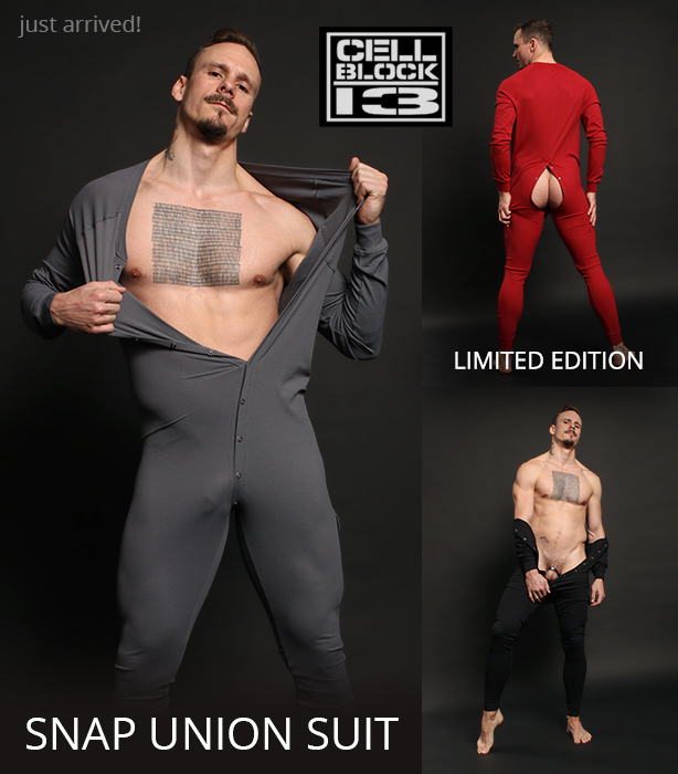 Cellblock 13 Snap Union Suits are Here!