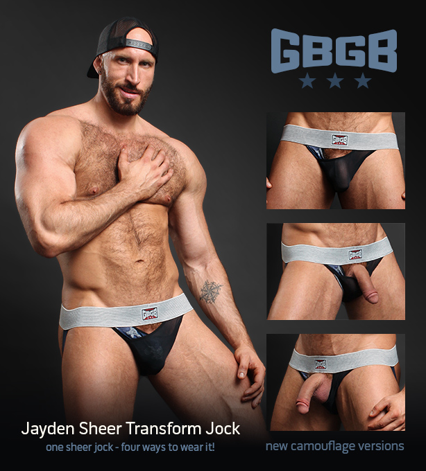 GBGB Jayden Transform Jocks - New Camouflage Versions