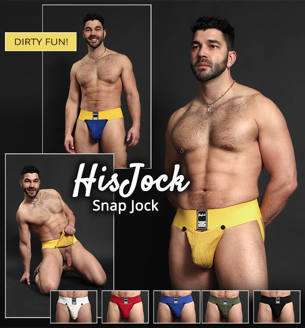HisJock Snap Jockstraps - Dirty fun for the hung and everyone!